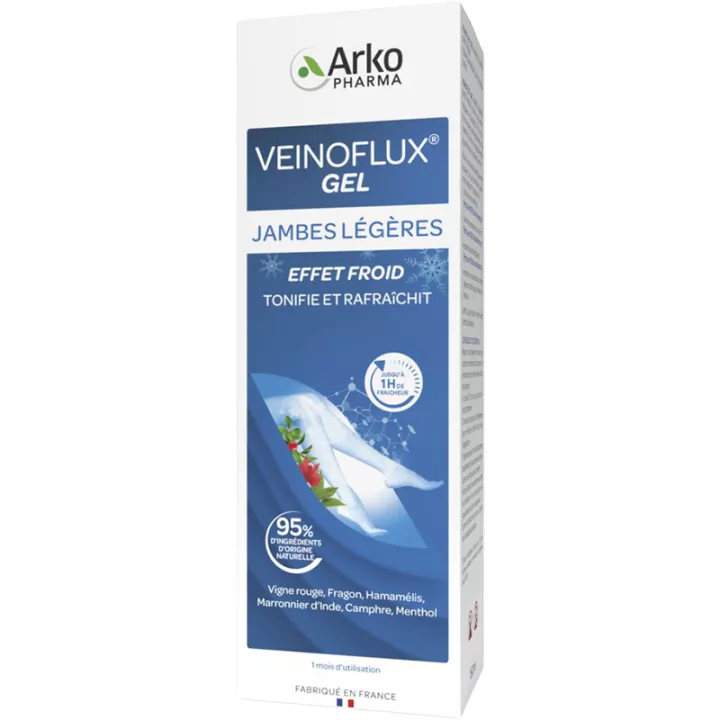 Arkopharma Veinoflux Gel Jambes Légère Effet Froid 150 ml