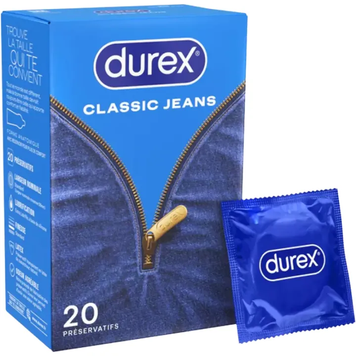 Preservativos Durex Classic Jeans