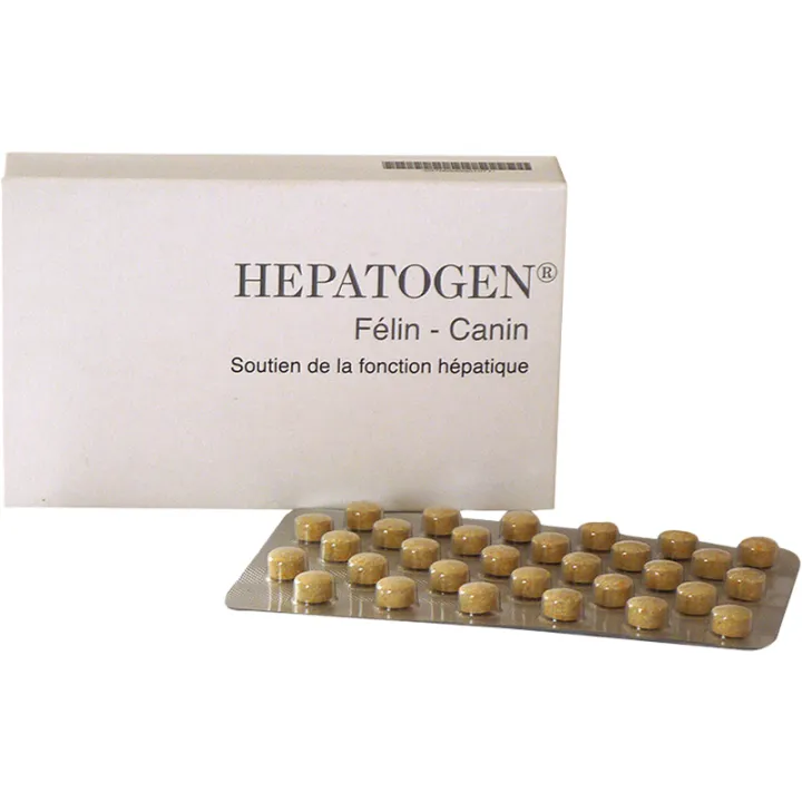 Hepatogen Apoyo de la función hepática 60 comprimidos