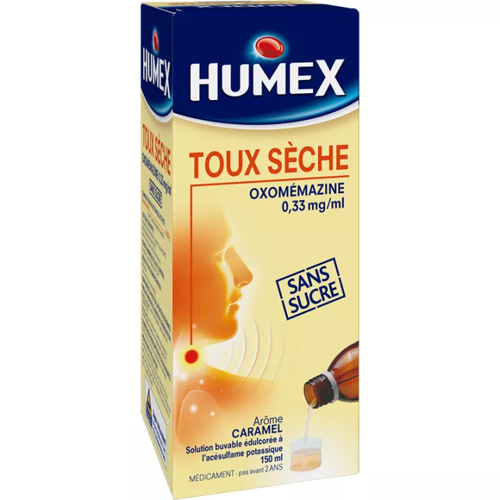 Humex Tos Seca Oxomemazina Jarabe sin azúcar 150 ml