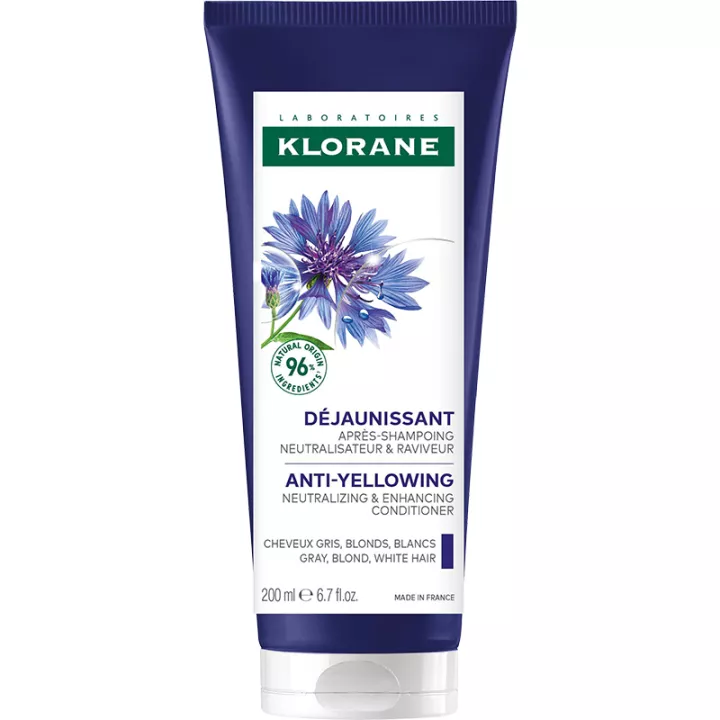 Klorane Après-Shampoing Déjaunissant à la Centaurée