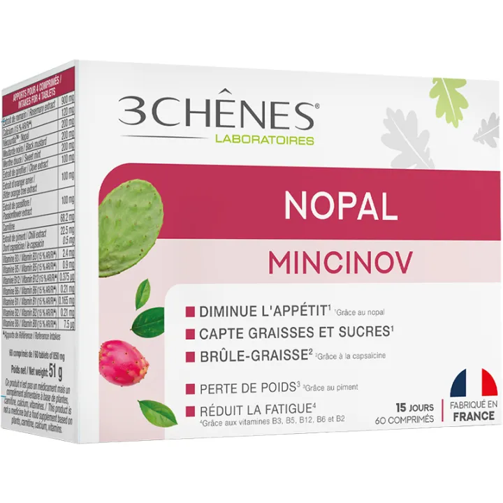 3Chênes Mincinov Nopal 60 compresse