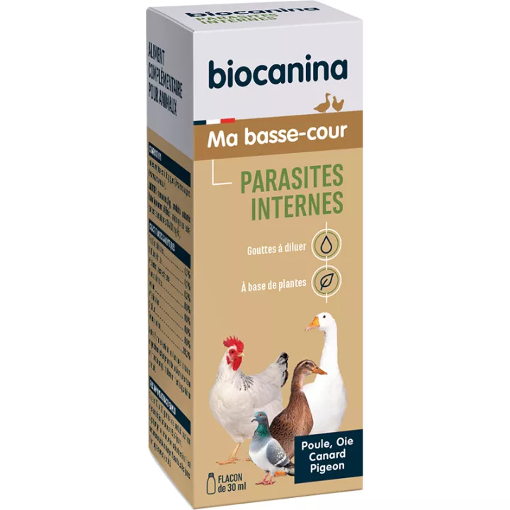 Biocaninca Ma Basse Cour Internal Parasite Chicken Duck 30ml