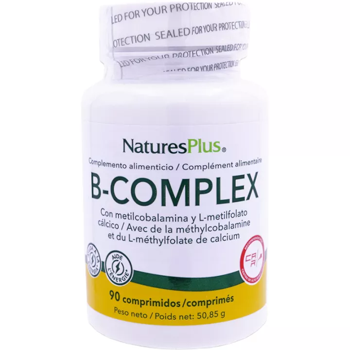 Natures Plus B-Complex 90 tabletten