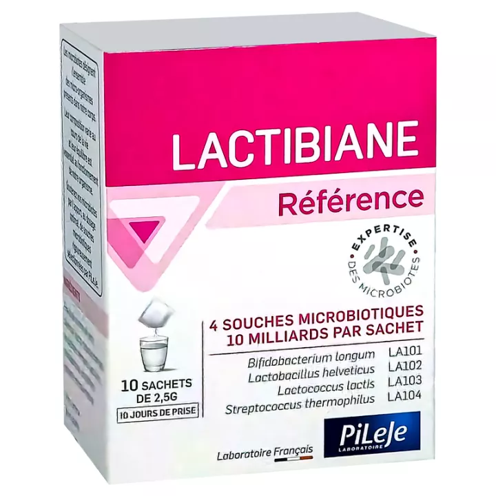 Pileje LACTIBIANE REFERENCE 10 BAGS 2,5 Milliarden