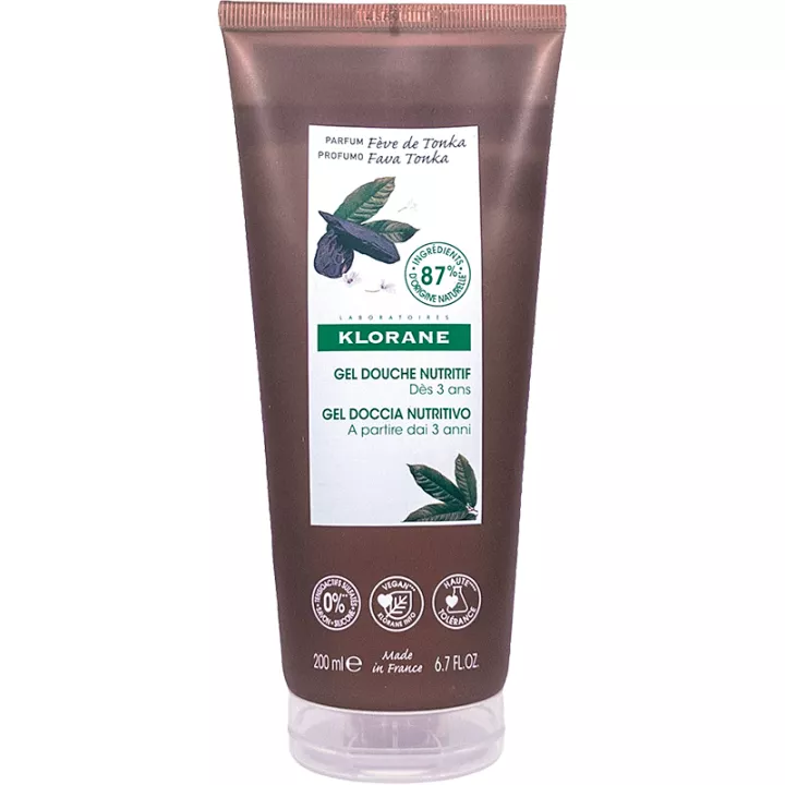 Klorane Gel Douche Nutritif au Capuaçu Bio 200 ml