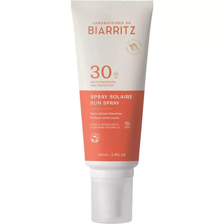 Biarritz Spray Solaire Bio SPF30 100 ml