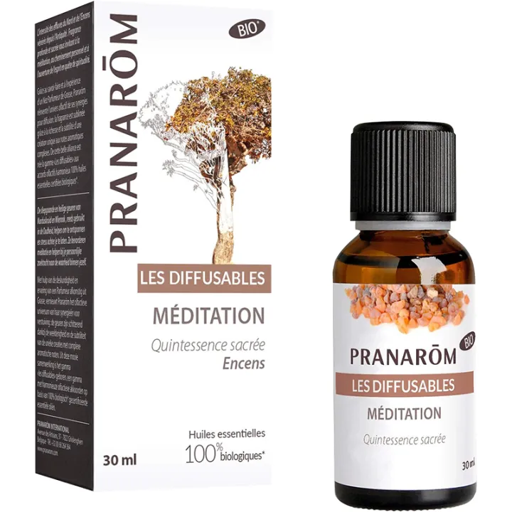Pranarom Diffusione Meditazione Oli essenziali biologici 30 ml