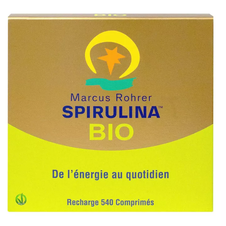 MARCUS ROHRER Spirulina 540 tablets RECHARGE