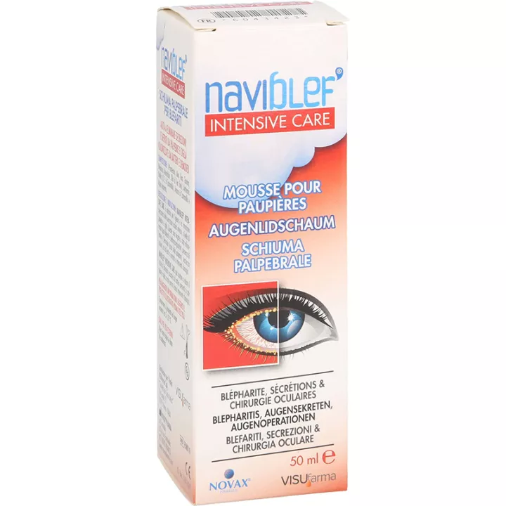 Visufarma Naviblef Intensive Care Schaum für Augenlider 50 ml