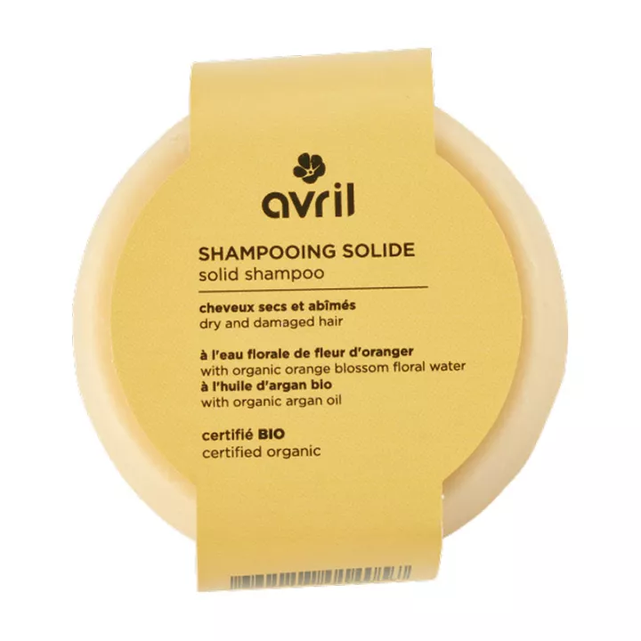 Avril Shampoo Solide Bio Trockenes und geschädigtes Haar 85 g