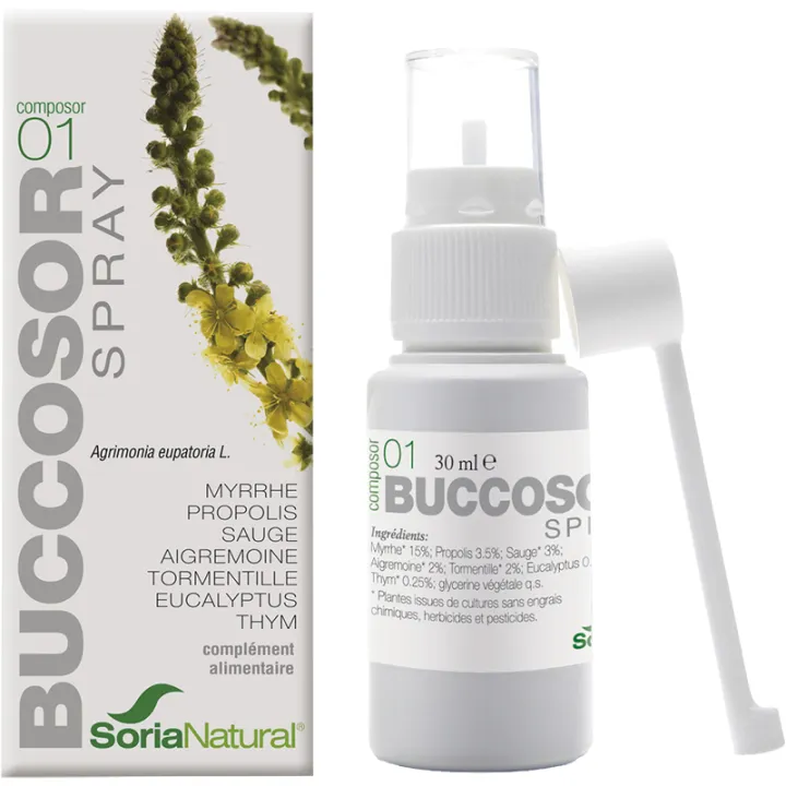 Soria Natural Buccosor C-01 Gorge 30 ml