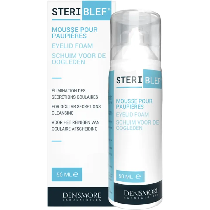 Steriblef Eyelid Hygiene Foam Densmore 50 ml