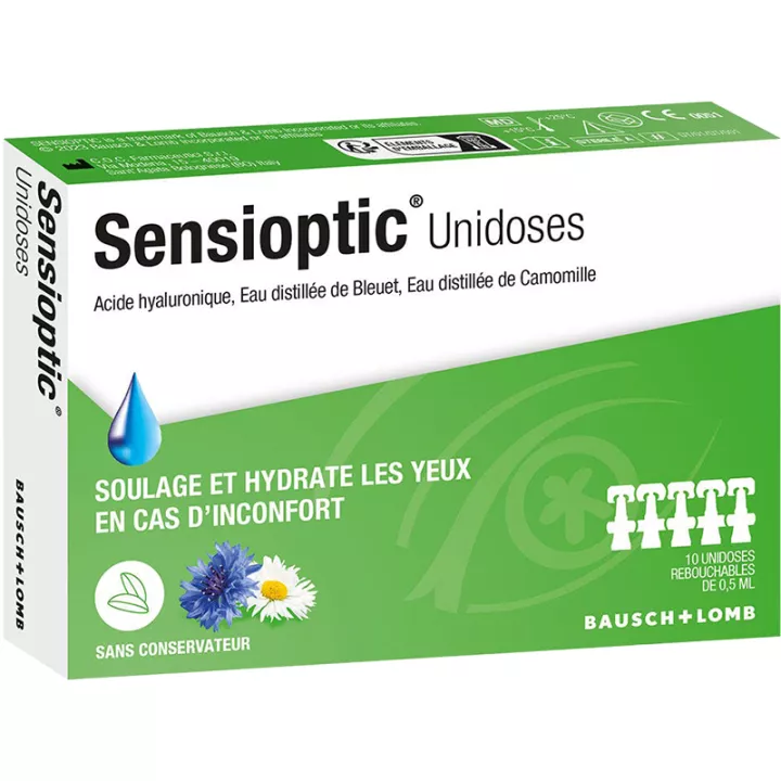 Bausch+Lomb Sensioptic Eye Relief & Moisturiser 10 eenmalige doses