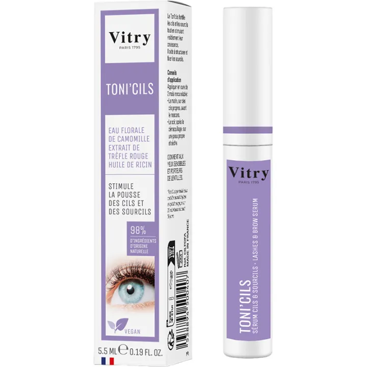 Vitry Toni Cils Siero per ciglia e sopracciglia 5,5 ml