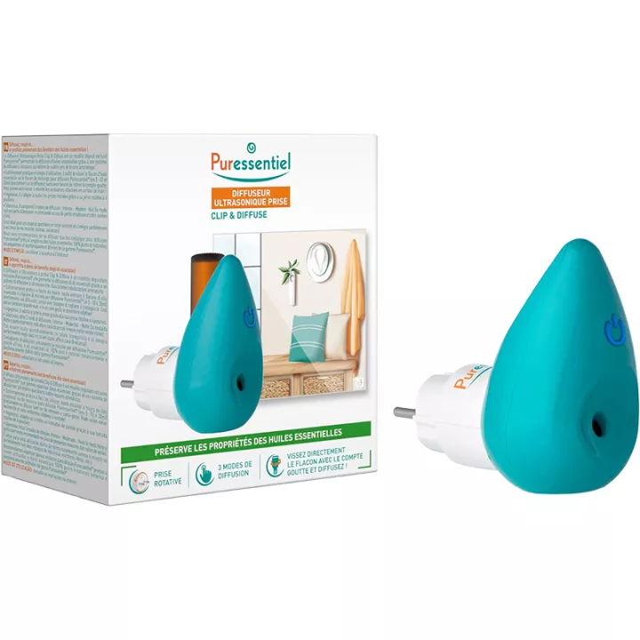 Puressentiel Difusor Ultrassónico Clip & Tomada para Difusor