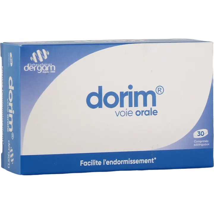 Dorim 30 sublinguale tabletten om in slaap te vallen Dergam