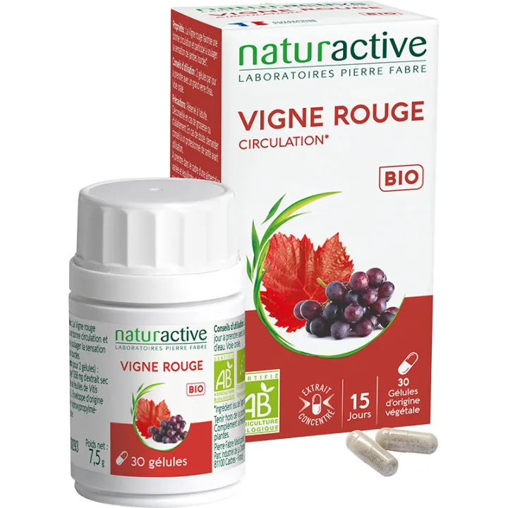 Naturactive Rote Weinrebe Bio