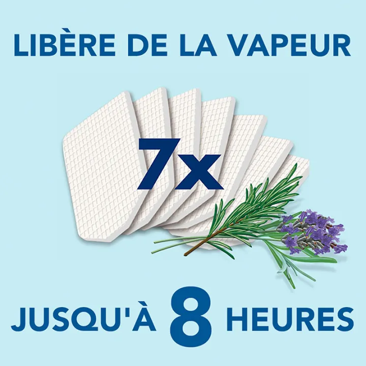 Vicks VapoPads Alecrim e Lavanda 