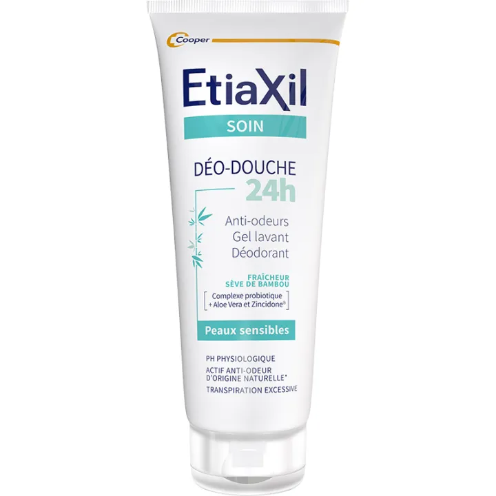 Etiaxil Desodorizante e Gel de Banho 24h para Peles Sensíveis 200 ml
