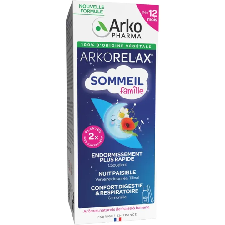 Arkorelax Sommeil Famille 100 ml