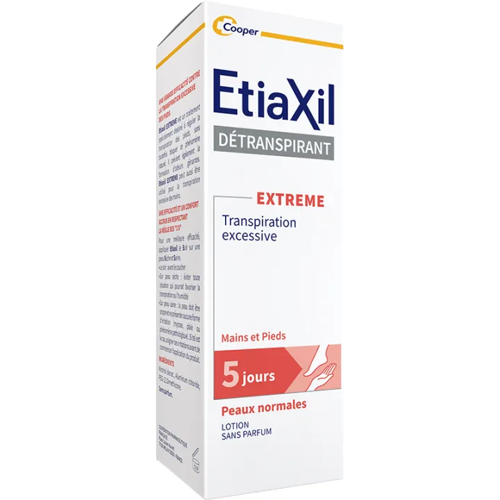 Etiaxil Antitranspirante Extremo para Manos y Pies, 100 ml