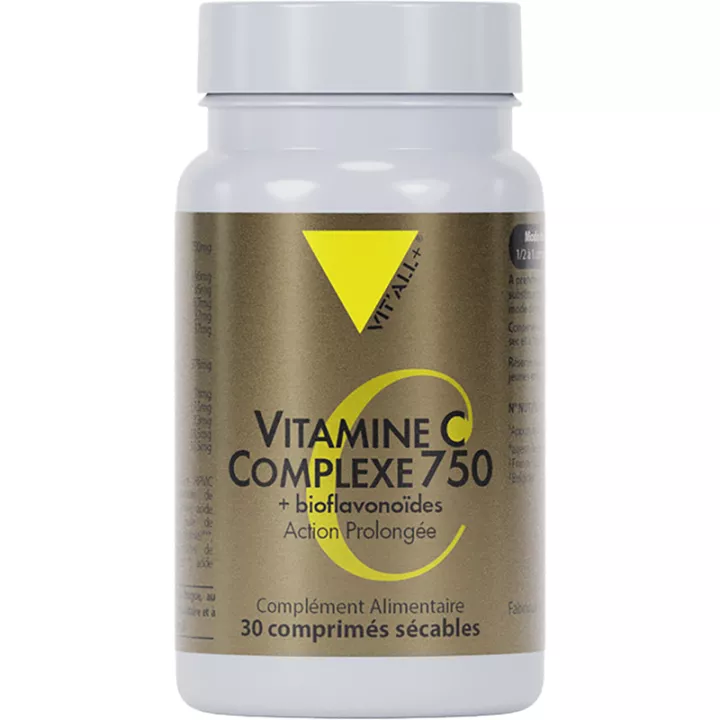 Vitall+ Complesso di vitamina C 750 + bioflavonoidi