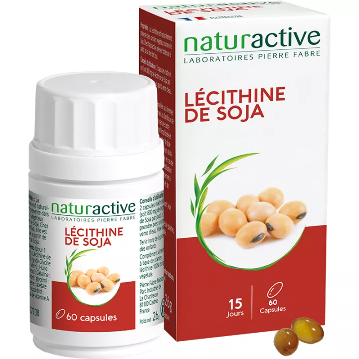 Naturactive Soy Lecithin 60 capsules