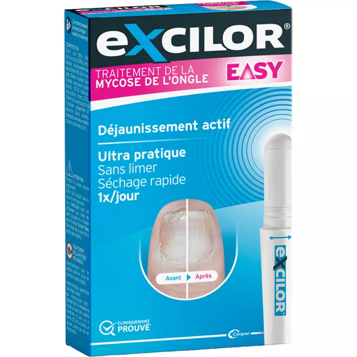 Excilor Easy Traitement Mycose de l'ongle Stylet 4 ml