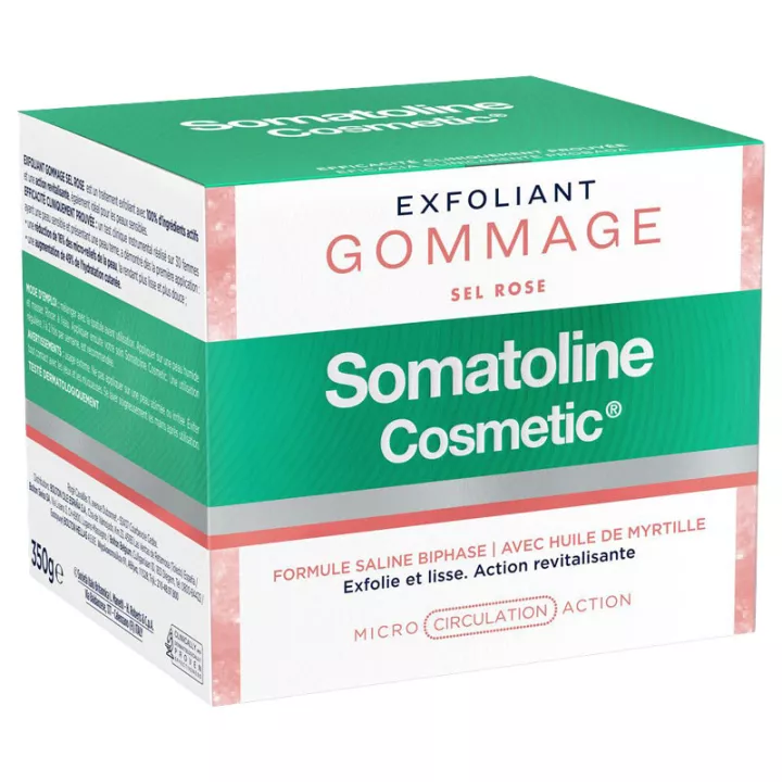 Somatoline Cosmetic Exfoliante de Sal Rosa 350 g