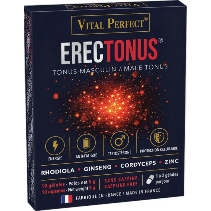 Vital Perfect Erectonus Tonus Masculin 10 capsules