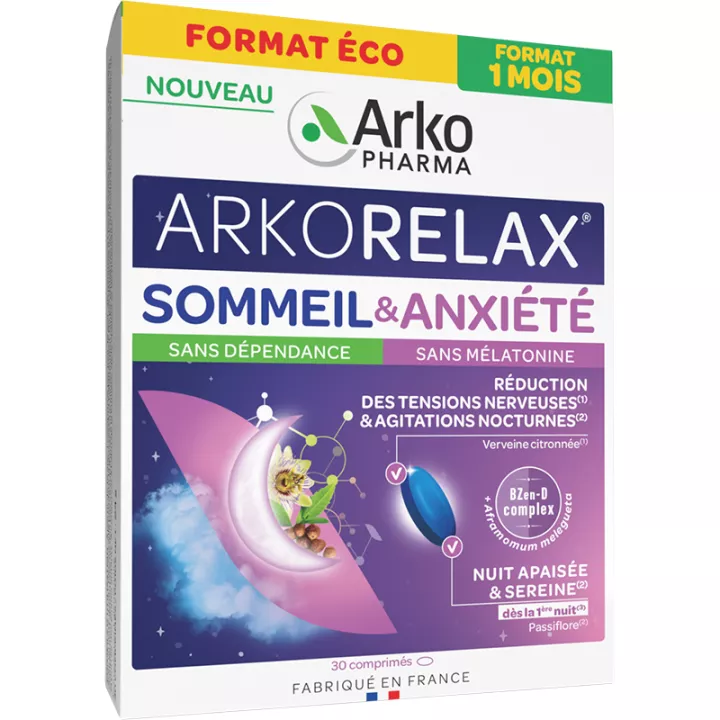 Arkorelax Slaap- & Angsttabletten