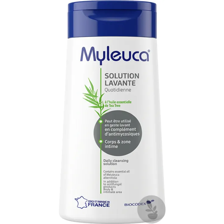 Myleuca Solution lavante traitement et prévention des mycoses