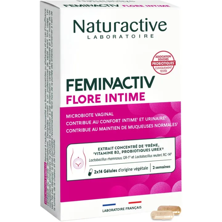 Naturactive Feminactiv Intieme flora 2x14 capsules