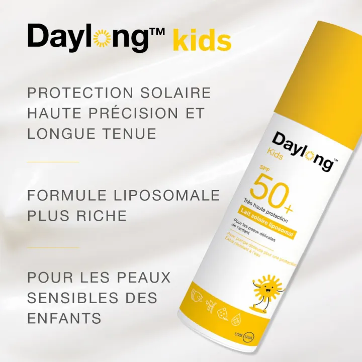 Daylong Kids SPF 50+ Latte solare liposomiale per bambini 150 ml