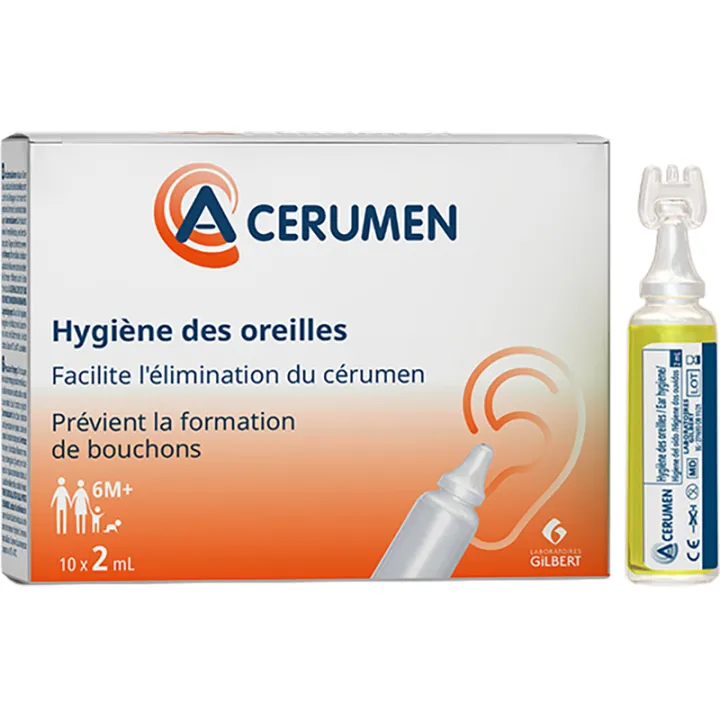 A-Cerumen Hygiène des Oreilles 10 unidoses