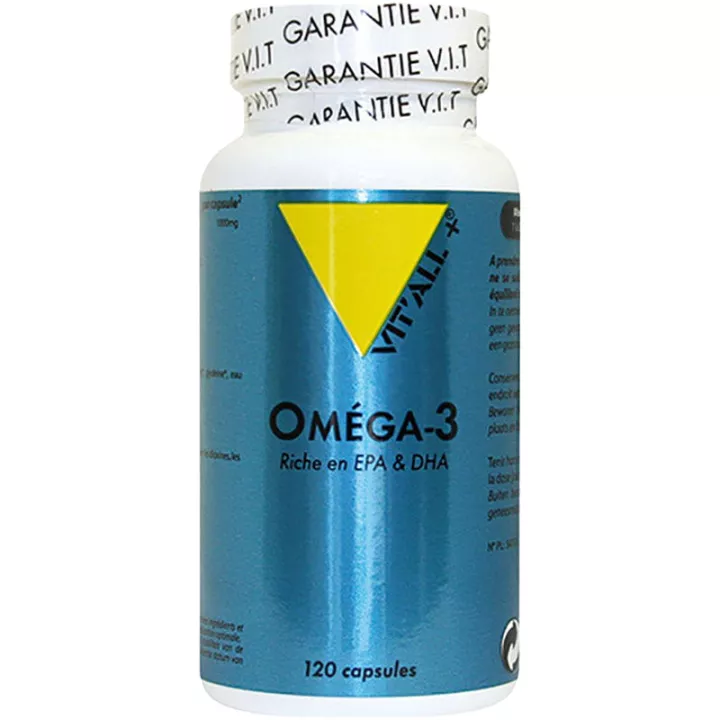 Vitall+ Omega 3 Fish Oil 1000mg capsules