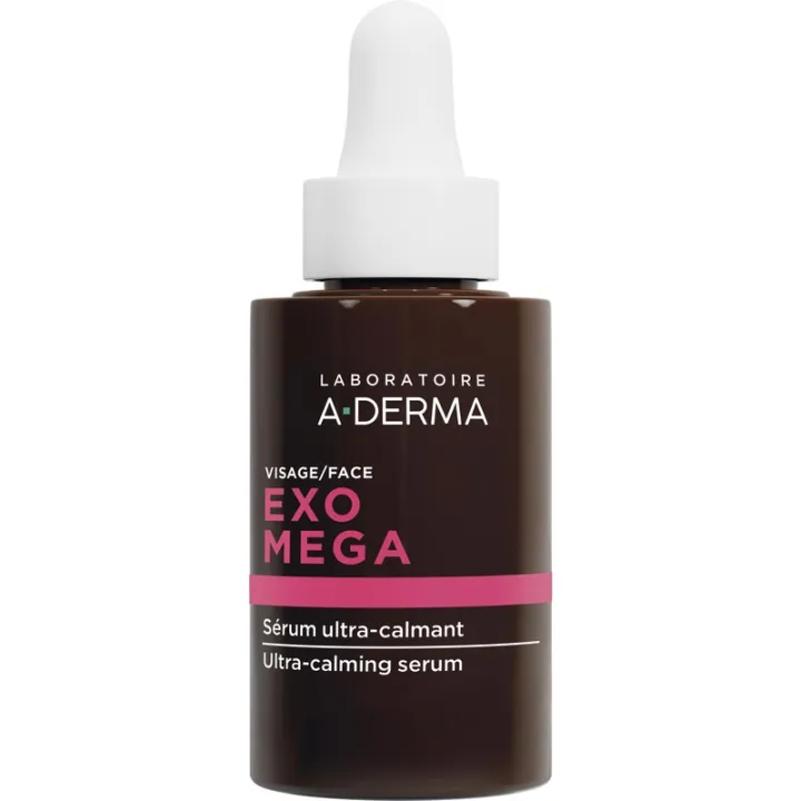 A-Derma Exomega sérum ultra-calmante para o rosto 30 ml