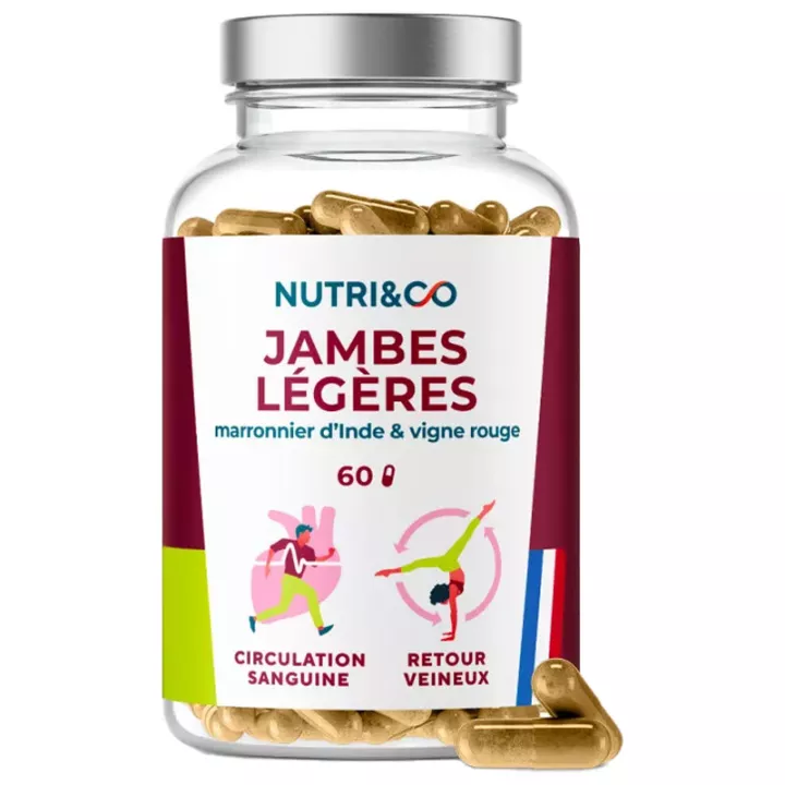 Nutri&Co Pernas leves 60 cápsulas