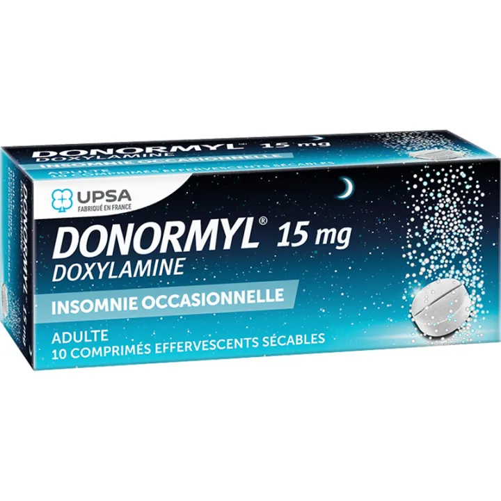 Donormyl 15 mg Comprimés effervescents sécables 10  