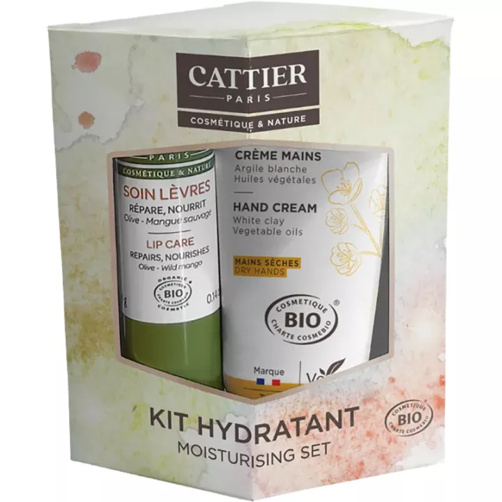 Kit Cattier Crema de Manos Hidratante 30 ml + Protector Labial 4 g