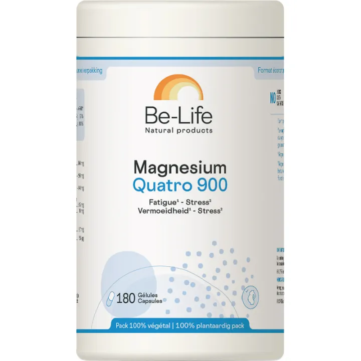 Be-Life Magnesium Quatro 900 Müdigkeit & Stress