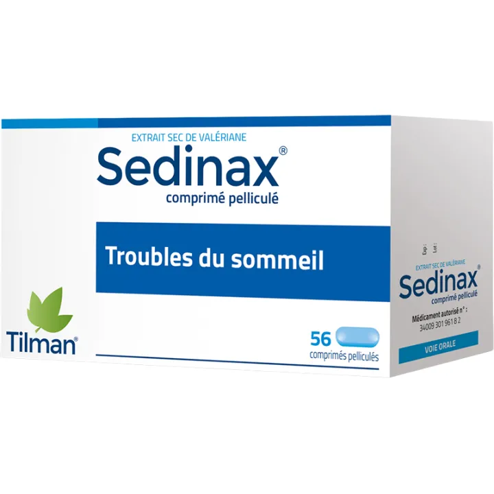 Sedinax Comprimidos de extracto de valeriana Tilman