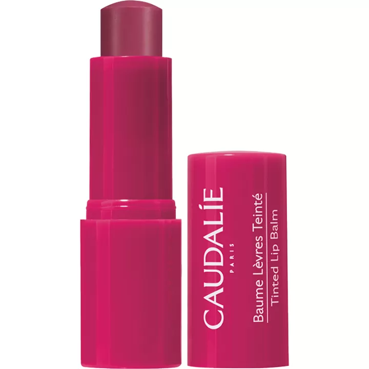 Caudalie Tinted Lip Balm Raspberry Fragrance 4.5g