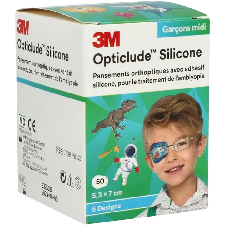 Medicazione ortottica in silicone Opticlude 3M