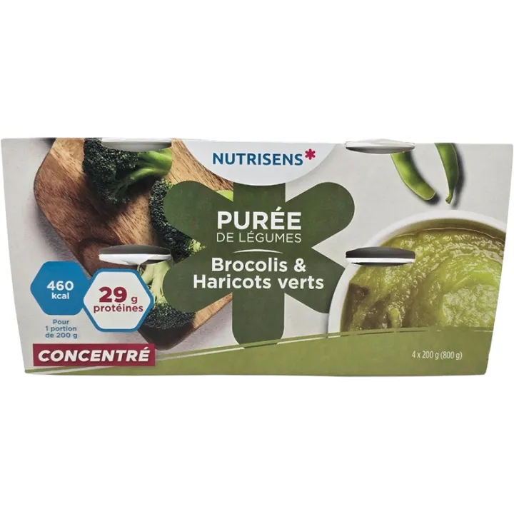 Purè di verdure Nutrisens HP/HC 4x200 g