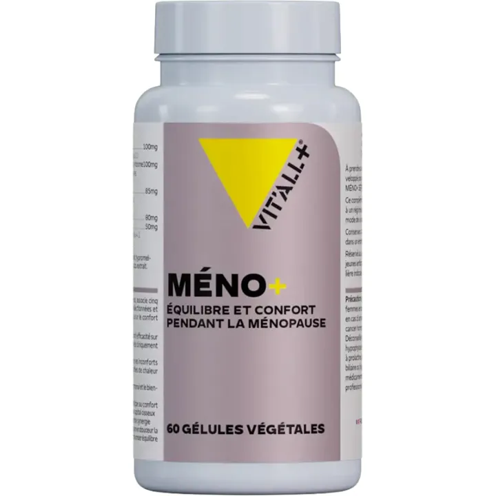 Vitall+ Méno+ «Баланс и комфорт в период менопаузы» 60 капсул