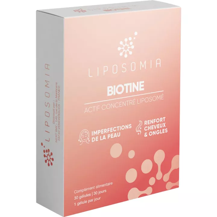 Prescription Nature Liposomia Biotine 30 Capsules