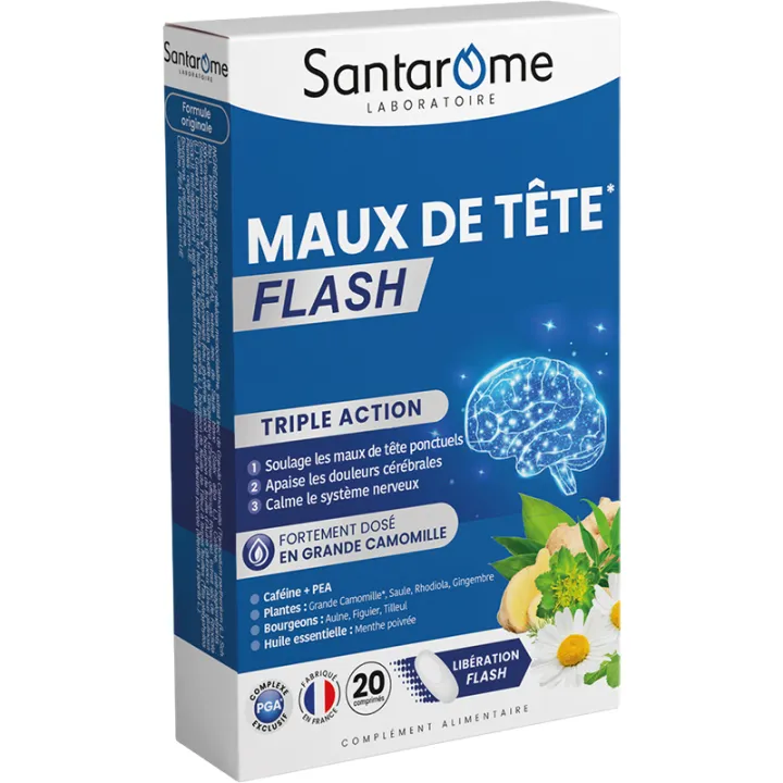 Santarome Flash Headache 20 таблеток