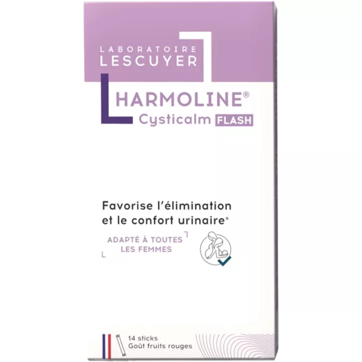 Lescuyer Harmoline Cysticalm Flash Urinary Comfort 14 bastoncini